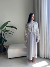 Load image into Gallery viewer, Enchanted Embellished Cape Dress

