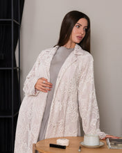 Load image into Gallery viewer, The Ivory Lace Abaya
